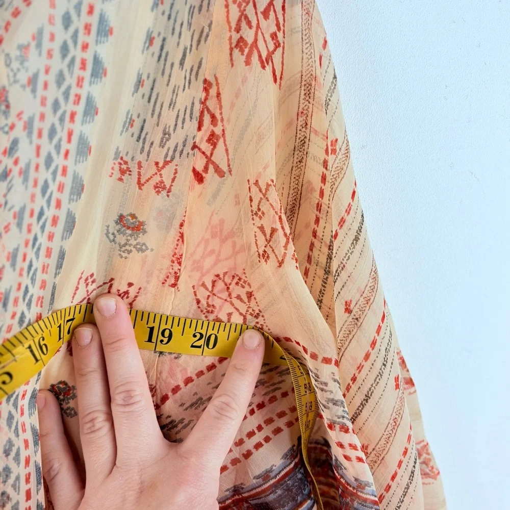 Soft Surroundings Multicolor Patterned Blouse - Picture 7 of 13